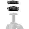 Manfrotto XCHANGE Quick Release, Sistema Universale per Treppiede/slider/accessori, Base e Piastra, Portata 20 Kg, Alluminio Leggero, Filetti 3/8, per Foto, Video e Luci