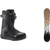HEAD Rev Boa Coiler,Scarponi da snowboard Unisex Adulto, Nero, 315 incl. Head Rush Snowboard, 153