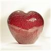 DRIMMER Affection Lampada da Tavolo a Cuore 28x32cm Rosso Vetro