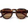 OKKIA Zeno Occhiali da Sole Unisex Tondo Classic Avana