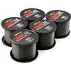 Korda Carp Line - bobina di lenza monofilo per pesca alla carpa, Green, 12lb Green / 1000m 0.35mm