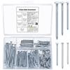 HAOCHEN 251 Pezzi Assortimento di Chiodi, Chiodi per Muro per Appendere Quadri da Parete, Lavorazione Legno, Cartongesso e Pino
