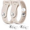 Fefod Braccialetti Antinausea, 2pcs Anti Nausea da Viaggio Bracciali, Anti Nausea Digitopressione, Senza Farmaco Fascia da Polso per Cinetosi Nausea Sollievo dai Mal di Testa(Bianco)