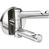 Moen YB0402CH Gancio Moderno Doppio Girevole per Accappatoio, Finitura cromata