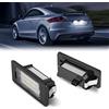 POPMOTORZ Luci Targa a LED per Audi A1 S1 A4 A5 A6 C7 S6 VW GOLF6 GOLF 7 JETTA 6 SEAT Alhambra II SKODA Rapid, Lampada Targa a LED 2835 SMD con Progettazione Canbus Senza Errori