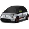 JinsenTGG Telo Copriauto per Hatchback Universale 300*150*49cm, Copriauto Protettivo per Tetto Morbido Impermeabile Sostitutivo per Fiat 500/Abarth 595, per Up/Seat MII, per Picanto/Citroen C1, Mezzo Garage
