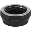 fittings4you ROLLEI-M4/3 - Adattatore per obiettivo Rollei QBM compatibile con fotocamera Panasonic M4/3 MFT