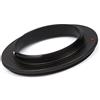 fittings4you Compatibile con Lumix M4/3 62 mm retro adattatore macro anello di inversione MFT adattatore