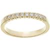 Beneto Anello Gold-Plated Silver Ring with AGG189 Crystals - Circuit: 58 mm sBE0355-58 Marca, Estándar, Metallo Non prezioso, Nessuna Pietra preziosa