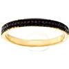 Brilio Silver Anello Sparkling Gold Plated Ring with Black Zircons RI058Y - Circuit: 60 mm sBS2351-60 Marca, Estándar, Metallo Non prezioso, Nessuna Pietra preziosa