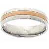 Beneto Anello Bicolor Wedding Ring Made of Steel SPP10 - Circuito: 64 mm sBE0476-64 Marca, Estándar, Metallo Non prezioso, Nessuna Pietra preziosa