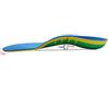 Boowhol Soletta ortopedica comfort in gel solette arcobaleno piede valgo correzione ideale per piedi piatti e supporto arco (S/36-40 EU)