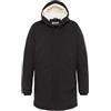 Schott NYC Eljin-Noir-s Parka, Nero, S Uomo