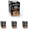Caffè Borbone CREMA CAFFÈ - 1 Brick 550g - Crema a base di latte con caffè solubile delattosata, UHT a lunga conservazione - Senza Lattosio e Senza Glutine - Latte e panna Italiani (Confezione da 4)