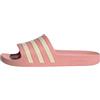 adidas Donna Adilette Aqua Slides Slipper, Almost Pink / Cloud White / Almost Pink, 40.5 EU