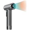 Denash Asciugacapelli senza fili, 100.000 giri/min, a batteria, 15000 MAh, agli ioni 200 W, con diffusore