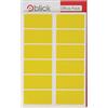 Blick Etichette autoadesive per ufficio, rettangolari, 25 mm x 50 mm, 320 etichette, per casa, ufficio, famiglia, scuola, lettere