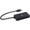 Ewent HUB USB 3.0 Super Speed 5Gbps a 4 porte incluso alimentatore 10W per Notebook, PC