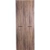 Composad | Coppia di Ante della Linea Davinci Brera, (LxAxP) 74,90x209,60x1,60 cm, Colore Noce Brera, Made in Italy