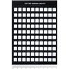 Enno Vatti Poster del film horror - Top 100 film Scratch Off poster - Poster spaventoso con film iconici - regalo per gli appassionati di film horror e aggiunta unica a qualsiasi decorazione della