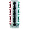 IBILI Distributore di capsule di caffè Nespresso, 40 capsule, girevole, alluminio