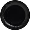 Pronappe Pro Nappe - Rif. 79211i - 20 piatti - diametro 23 cm - cartone - nero