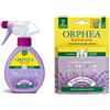 ORPHEA Salvalana, Spray Protezione Tappeti e Capi Grandi Dimensioni, Profumo di Lavanda, 150 ml & Salvalana Emanatori Grandi Armadi, Confezione da 2 Pezzi