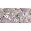 Rayher Paillette Inarcate, 6Mm Ø, Bianco Iridescente, Box Blister 4000Pz, 3927090