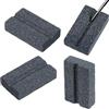 Yuanchu Pietra affilatrice per freccette V-Sharp, confezione da 4 affilatrici per freccette con punta in acciaio, facile lucidatura e sbavatura, affilatura di lunga durata, accessori per freccette per