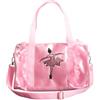 Etoile Borsa Ballerina Paillettes per Capezio Sport Relax Allenamento Fitness Dance Palestra Spettacolo B281 Borsone Tulle a Rete tutù Danza Classica Ballo Saggio (Rosa, H 17.5 x L 30 cm)