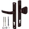 KOTARBAU Set di maniglie per porta, 92 mm, cilindro profilato, per porte, cancelli, cancelli