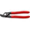 KNIPEX Cesoia per cavi rivestiti in resina sintetica 165 mm, 95 11 165