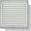 Brinox - Griglia con zanzariera, argento, B73040A