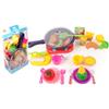 FLYPOP'S - Piastra di Cottura con Pizza e Accessori - Gioco di Imitazione - 033633 - Multicolore - Plastica - Cucina - Giocattolo per Bambini - Regalo - Cibo - 14 cm12 cm - A Partire dai 3 Anni