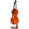 Musbeat Supporto per Violoncello, Supporto per Violoncello in Legno con Portaarco - Fatto a Mano, in Legno di Noce per Casa e Studio Esposizione Violoncelli 4/4, 3/4, 1/2, 1/4, 7/8, 1/8