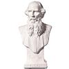 danila-souvenirs Busto Statua Scultura in Marmo del scrittore Russo Lev Tolstoj/Leone Tolstoi 14,5 cm