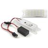 TitanAuto Luce LED per Targa 6000K CANBUS Senza Errori - Lampada Targa Impermeabile Compatible for Opel Astra K J H Corsa D E C Meriva A B Vectra C Zafira B Insignia Adam - Confezione da 2