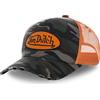 Von Dutch Casquette Camouflage Militaire Filet Orange Adulte