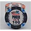 Generico Fiches ceramica WSOP-World Series di Poker Replica valore 100 - blister da 25 fiches