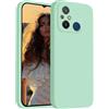 ISOI - Cover per Xiaomi Redmi 12C, Custodia Morbida in Silicone Liquido, Protezione Completa Antiurto Ultra Sottile per il Corpo - Menta Verde