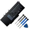 K KYUER 68WH GJKNX Batteria per Dell Latitude 5280 5288 5290 5480 5488 5490 5491 5495 5580 5590 5591 Precision 15 3520 3530 Mobile Workstation GD1JP 5YHR4 FPT1C KCM82 MT31P DV9NT 451-BBZG 451-BBXV