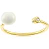 Brilio Silver Anello Delicate Gold Plated Ring with Real Pearl RI103Y - Circuit: 60 mm sBS3798-5862 Marca