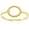 Brilio Silver Anello Modern Gold-Plated Ring with Clear Zircone RI009Y - Circuit: 56 mm sBS1213-56 Marca, Estándar, Metallo Non prezioso, Nessuna Pietra preziosa