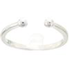 Brilio Silver Anello Minimalist Open Silver Ring RI104W - Circuito: 55 mm sBS3792-5357 Marca, Estándar, Metallo Non prezioso, Nessuna Pietra preziosa