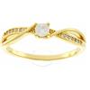 Brilio Silver Anello Charming Gold Plated Engagement Ring RI049Y - Circuit: 58 mm sBS2327-58 Marca, Estándar, Metallo Non prezioso, Nessuna Pietra preziosa