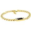 Troli Bracciale Stylish Gold-Plated Bracelet with Black Crystal VESB0627G-A-PET sTO3588 Marca