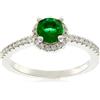 Brilio Silver Anello Charming Silver Ring with Zircons RI054WG - Circuit: 50 mm sBS2338-50 Marca, Estándar, Metallo Non prezioso, Nessuna Pietra preziosa
