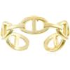 Brilio Silver Anello Fashion Gold Plated Open Ring RI081Y sBS3585 Marca, Estándar, Metallo Non prezioso, Nessuna Pietra preziosa