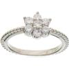 Beneto Anello Silver Ring with Flower AGG211 - Circuito: 52 mm sBE0441-52 Marca, Estándar, Metallo Non prezioso, Nessuna Pietra preziosa