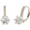 Brilio Silver Orecchini Sparkling Silver Earrings with Zircons EA367W/EA389W - Dimensioni: 1,6 x 0,6 cm sBS1876-166 Marca, Estándar, Metallo Non prezioso, Nessuna Pietra preziosa